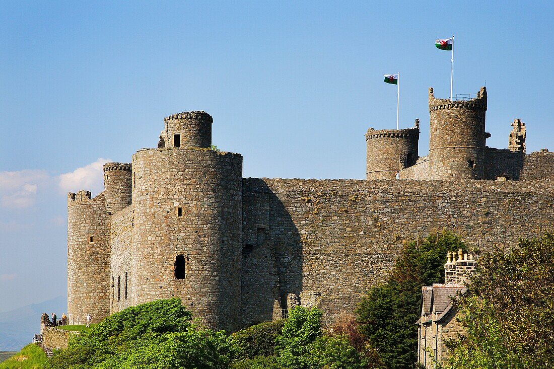 Harlech Castle Snowdonia Wales