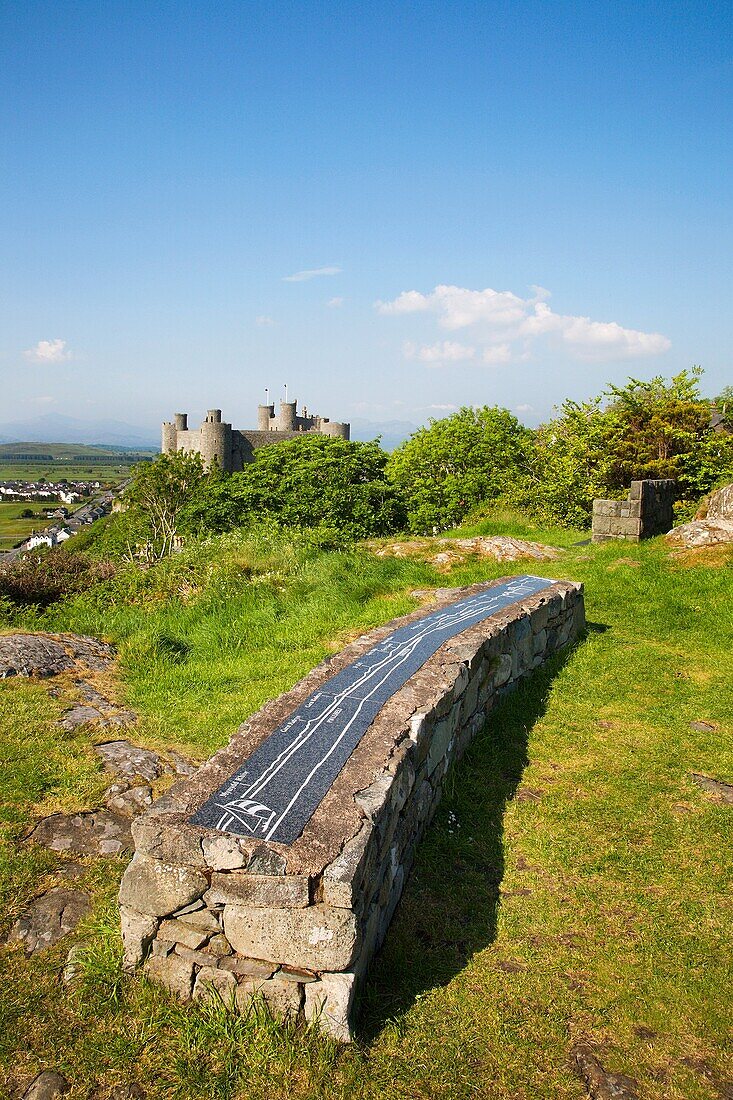 Harlech Castle Snowdonia Wales