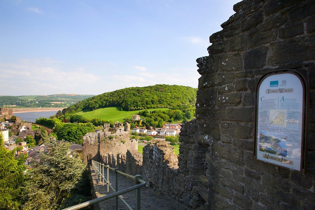 Conway Town Walls Conway Wales