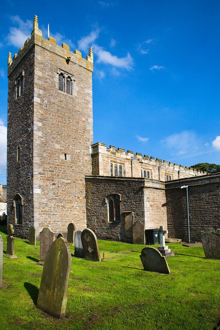 St Oswalds Church Askrigg Wensleydale Yorkshire England
