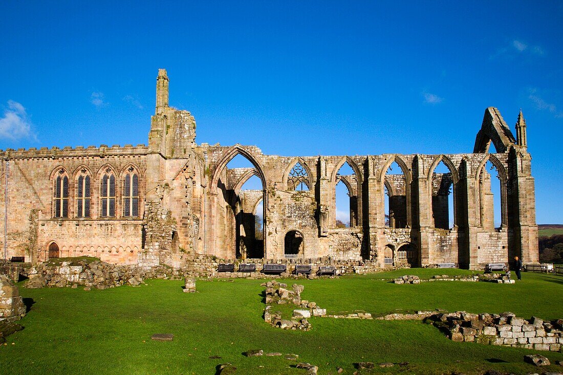 Bolton Abbey and Priory Church Yorkshire Dales England