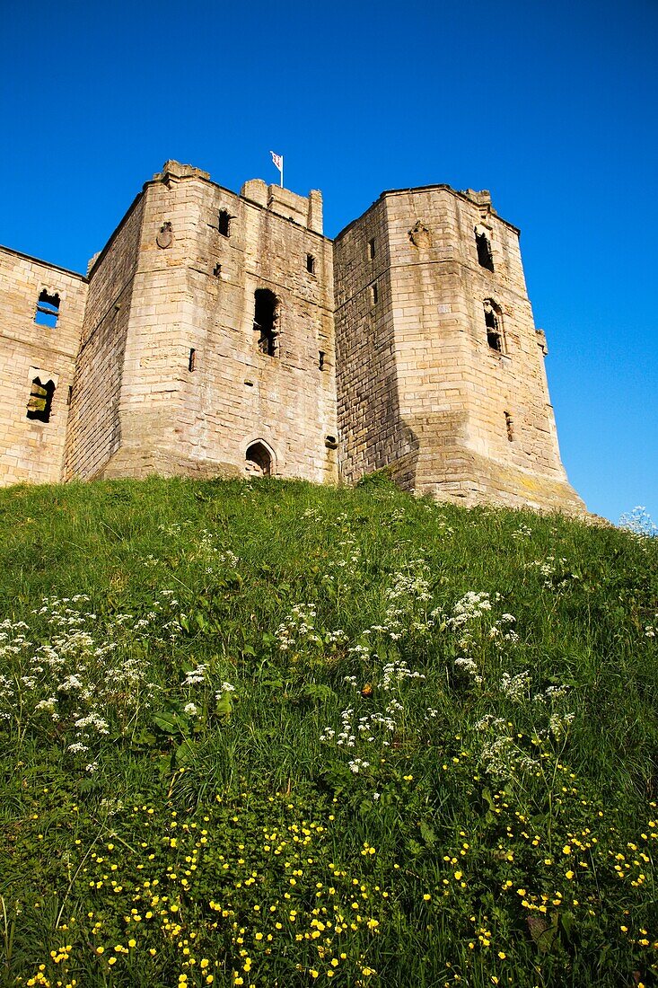 Warkworth Castle Warkworth Northumberland England