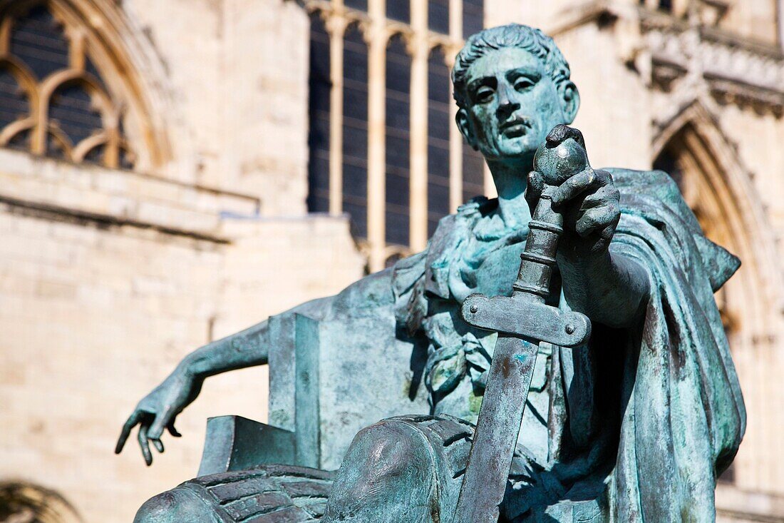 Constantine the Great Statue York Yorkshire England