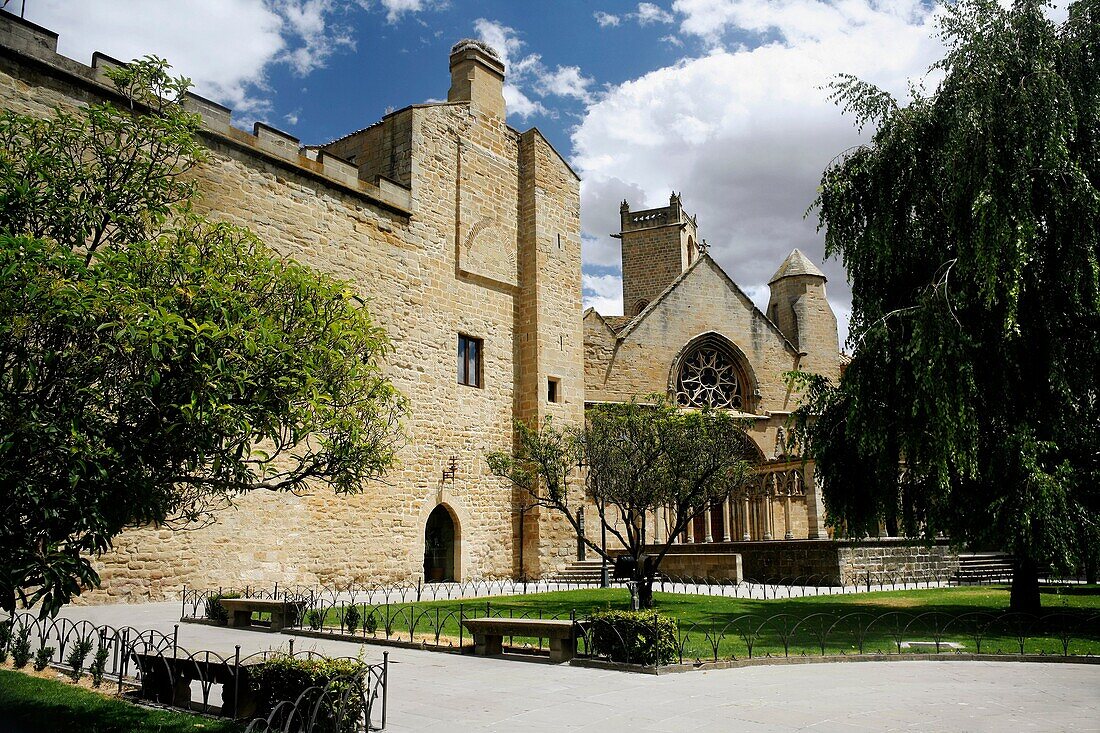 Royal Palace (now a state-run hotel), Olite, Navarre, Spain