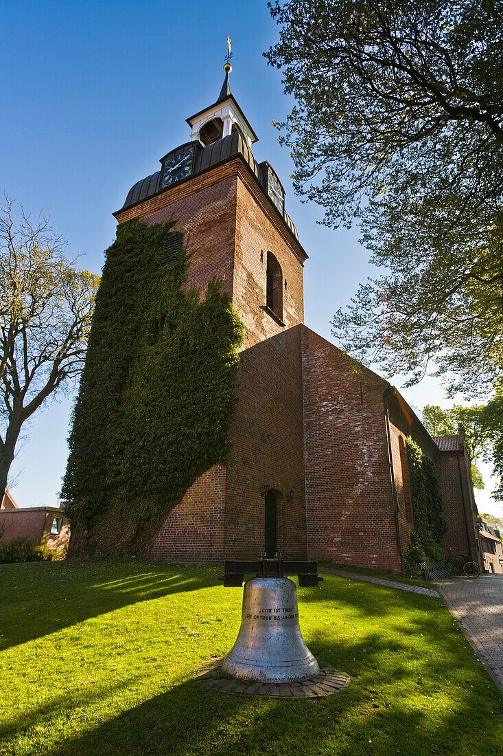 St. Nicolai church in Wittmund, East Frisia, Lower Saxony, Germany, Europe