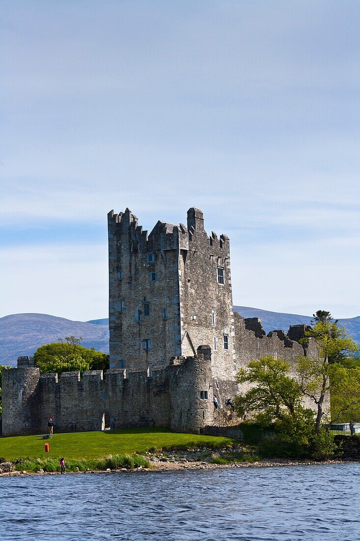 Ross Castle in County Kerry, Ireland, Europe