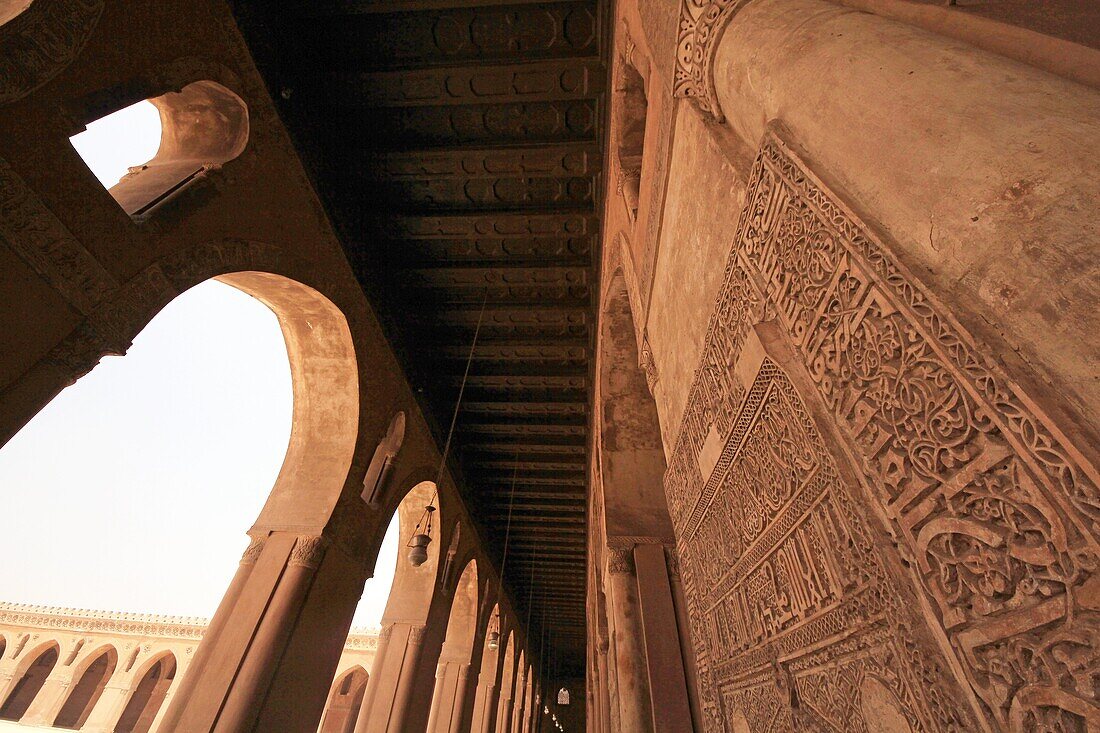 relief at Mosque of Ahmad ibn Tulun (9th century), Cairo, Egypt