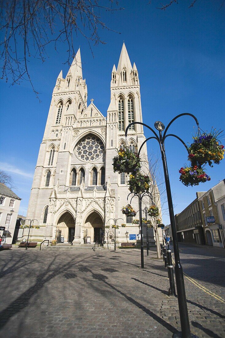 Cathedral. Truro. Cornwall. England. UK.