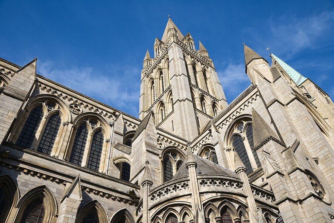 Cathedral. Truro. Cornwall. England. UK.