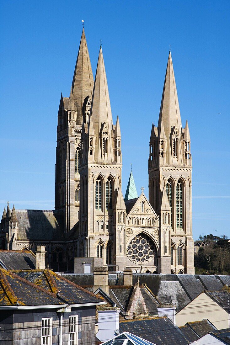Cathedral, Truro, Cornwall, England, UK