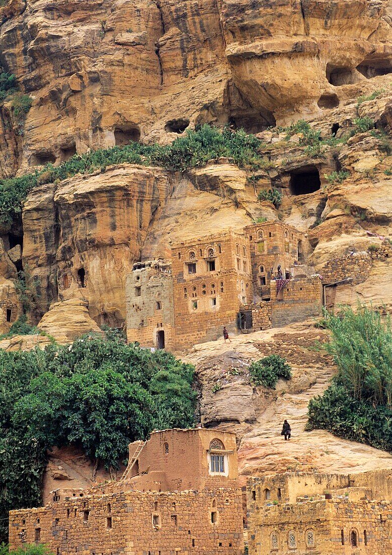 Yemen, Sanaa region, Al Mahwit province, Shibam