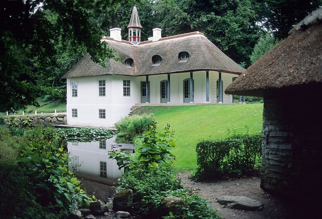 Denmark, Mon island, Liselund manor 18th C