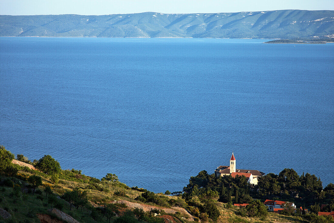 Dominican church, Bol, Brac, Split-Dalmatia, Croatia