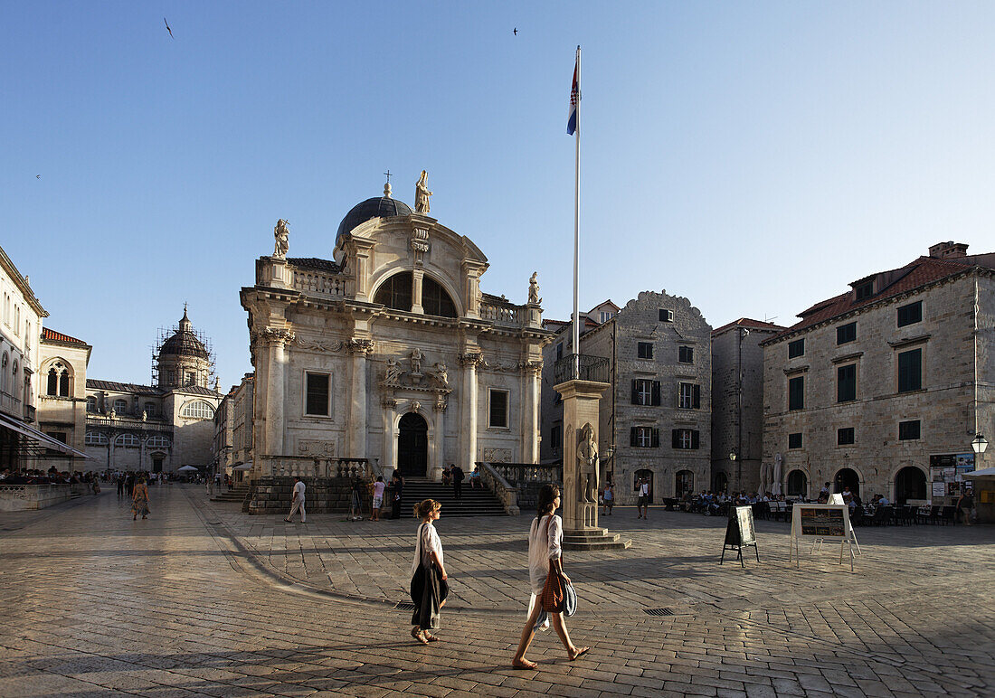 Church of Saint Blaise, Sv Vlaha, Luza square, Dubrovnik, Dubrovnik-Neretva county, Dalmatia, Croatia