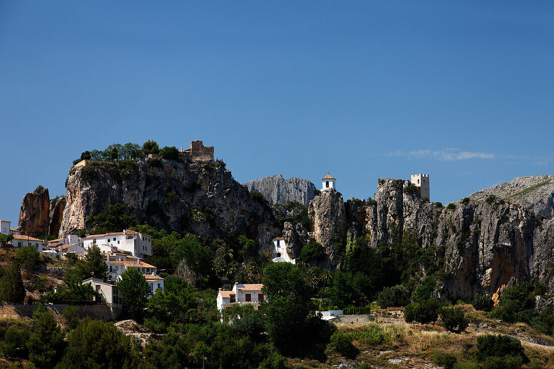 Mountain village, Guadalest, Province Alicante, Spain