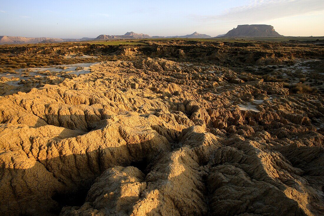 Deserto of Bardenas Reales Navarre Spain