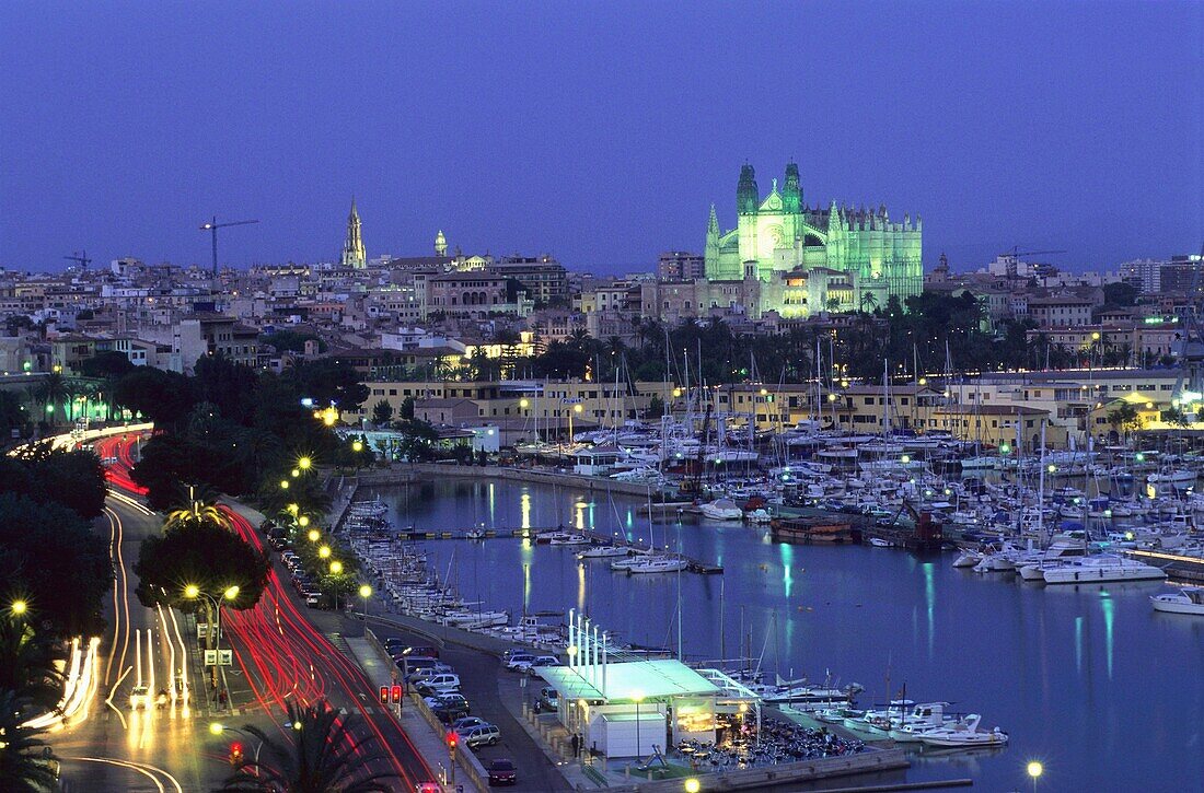 Cathedral of Palma de Mallorca Ghotic art Majorca The Balearic Islands Spain