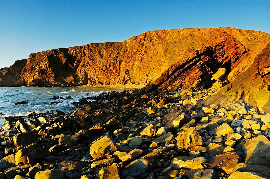 Hartland Quay on the North Devon Heritage Coast