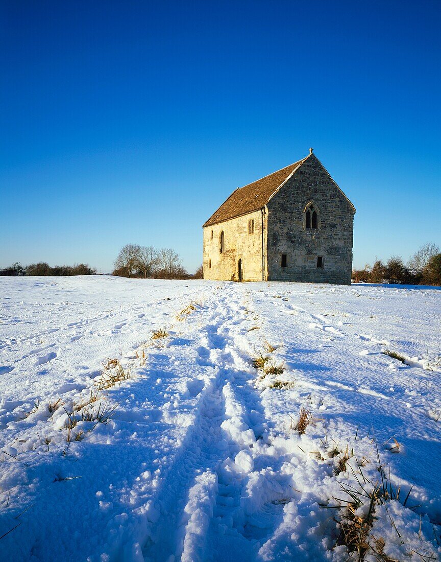 Abbots fish house at Porters Hatch in the village of Meare, Somerset, England, United Kingdom