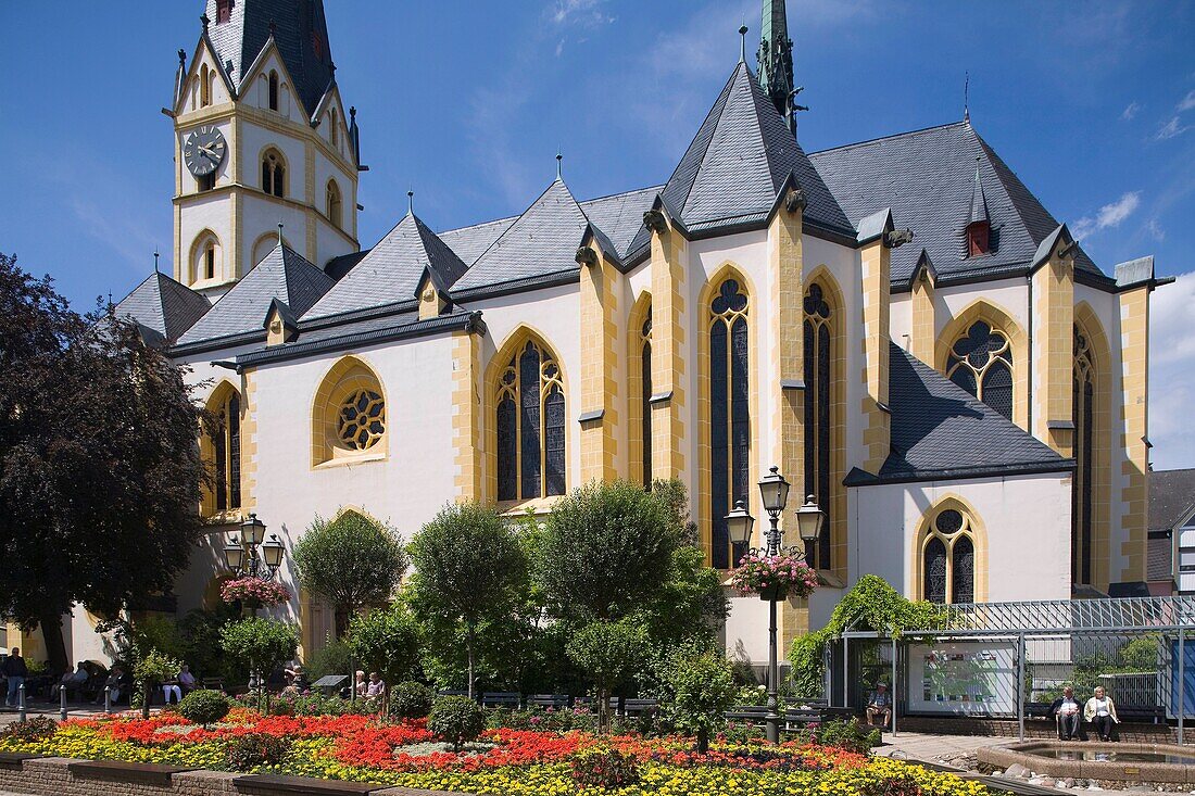 Europe, Germany, Rhineland, area of Bonn, Ahrweiler, St Lawrencium church