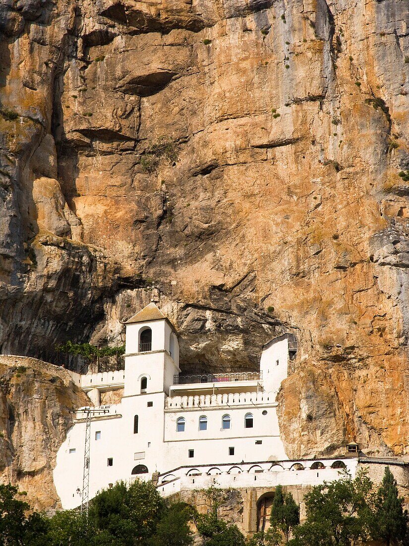 europe, montenegro, kotor, monastery of ostrog