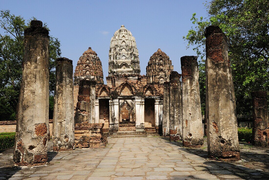 Wat Si Sawai, Sukhothai Historical Park, Thailand, Asia