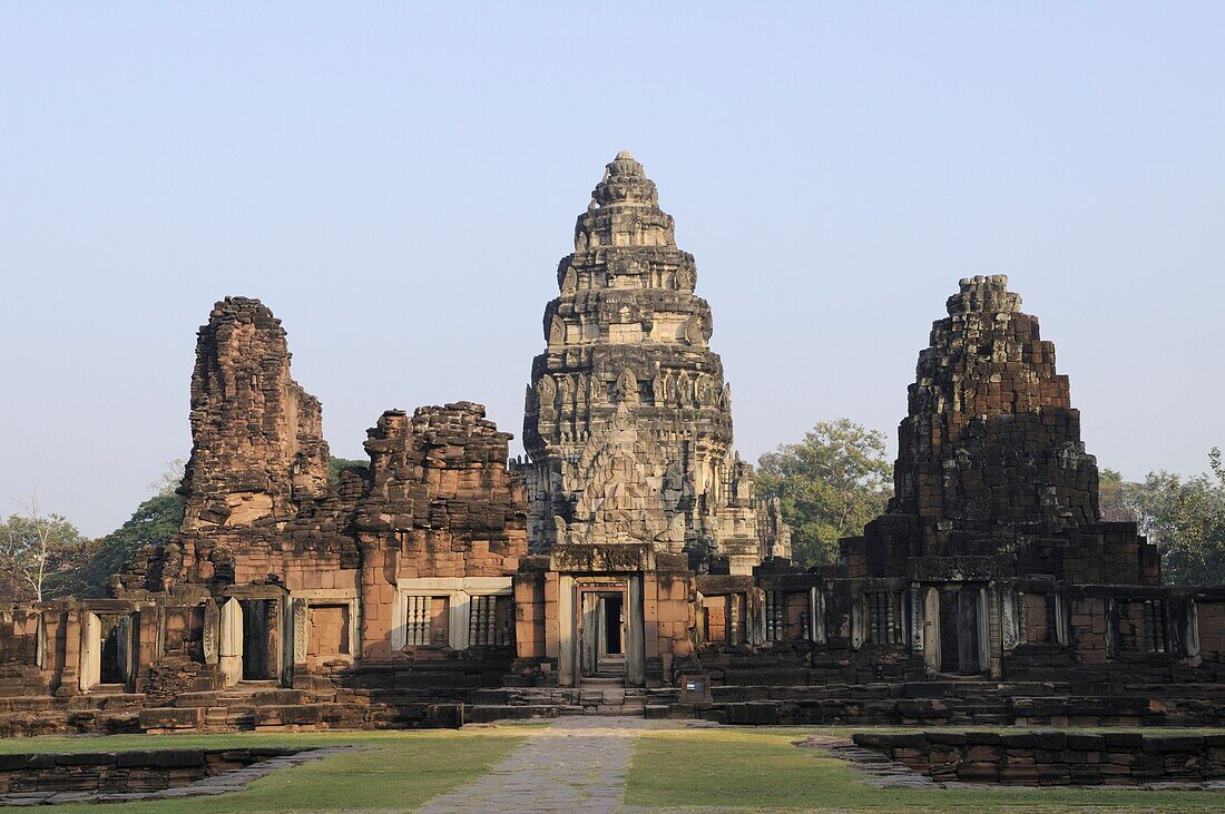 Prasat Phimai Temple, Phimai, Nakhon Ratchasima Province, Isaan, North East Thailand