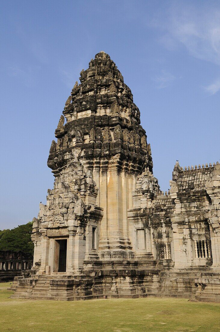 The Main Prang of Prasat Phimai Temple, Phimai, Nakhon Ratchasima Province, Isaan, Northeast Thailand