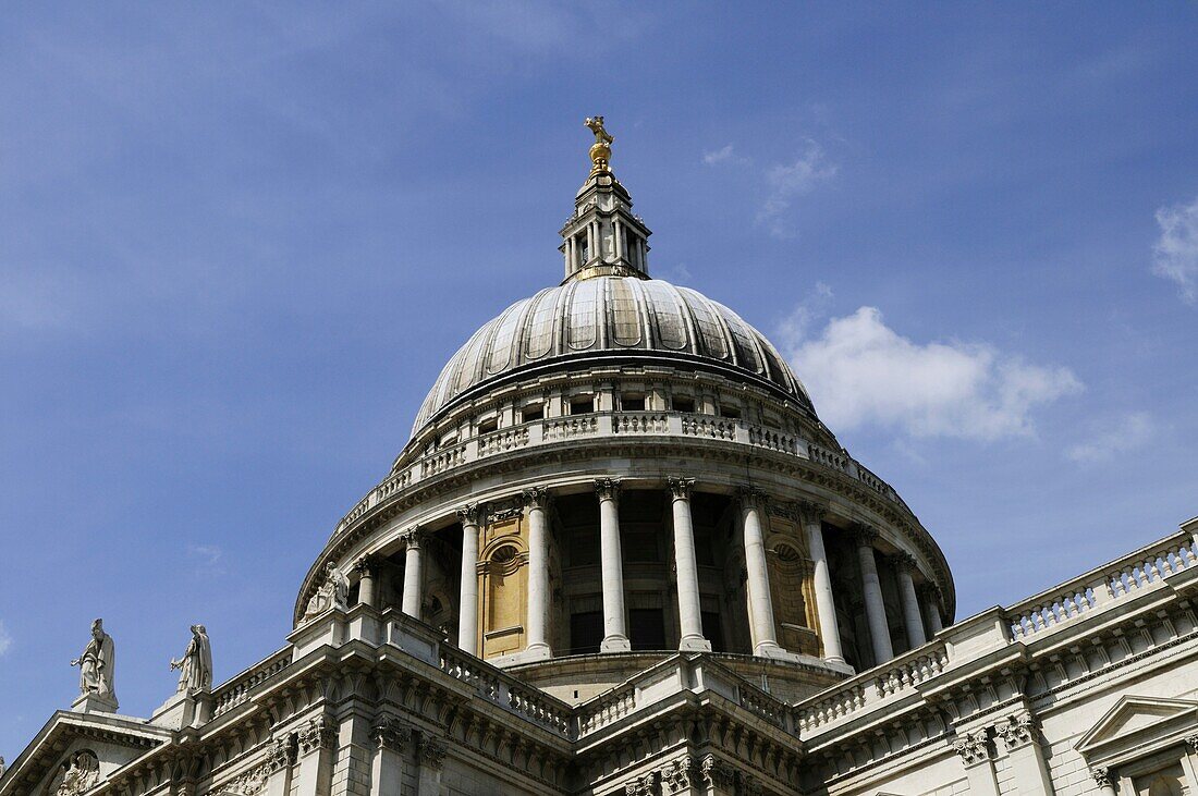 Dome of St Pauls Cathedral, London, England, UK