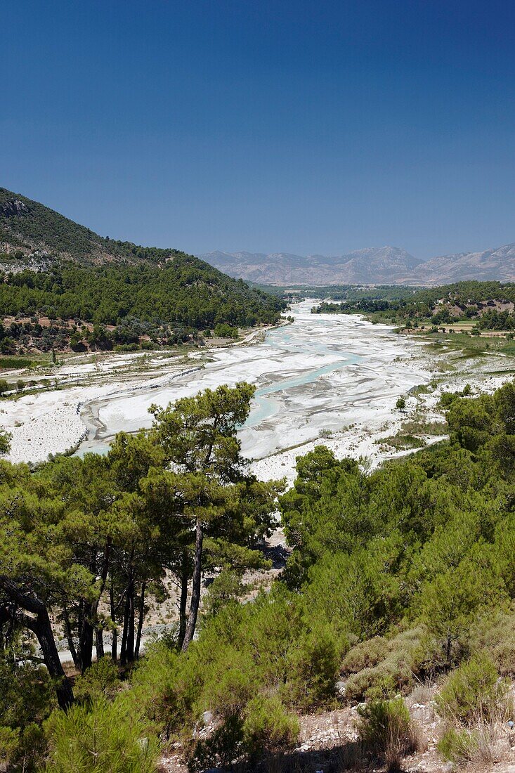 Saklikent river South West Turkey