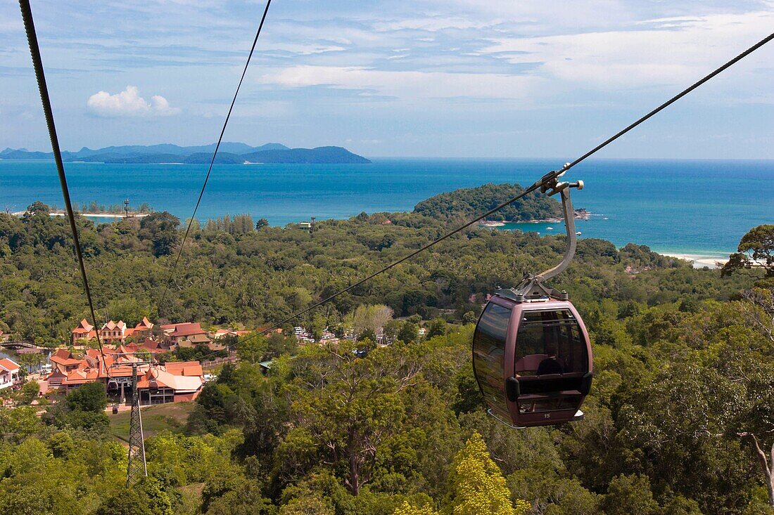 Cable car Langkawi island, Malaysia