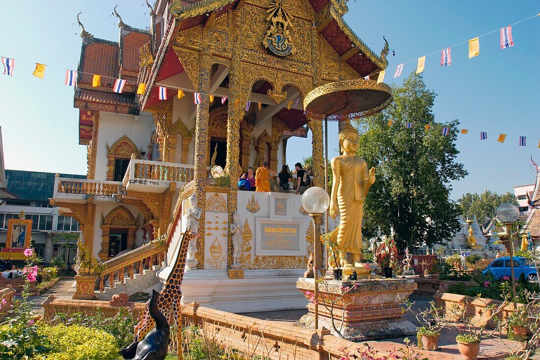 Wat Bupparam Chiang Mai, Thailand