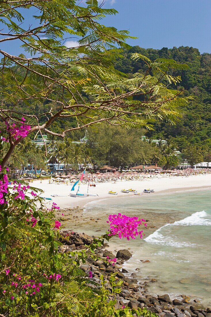 Side view of Karon Noi beach Phuket, Thailand