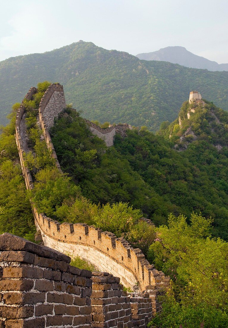 Wild Wall portion of the Great Wall of China