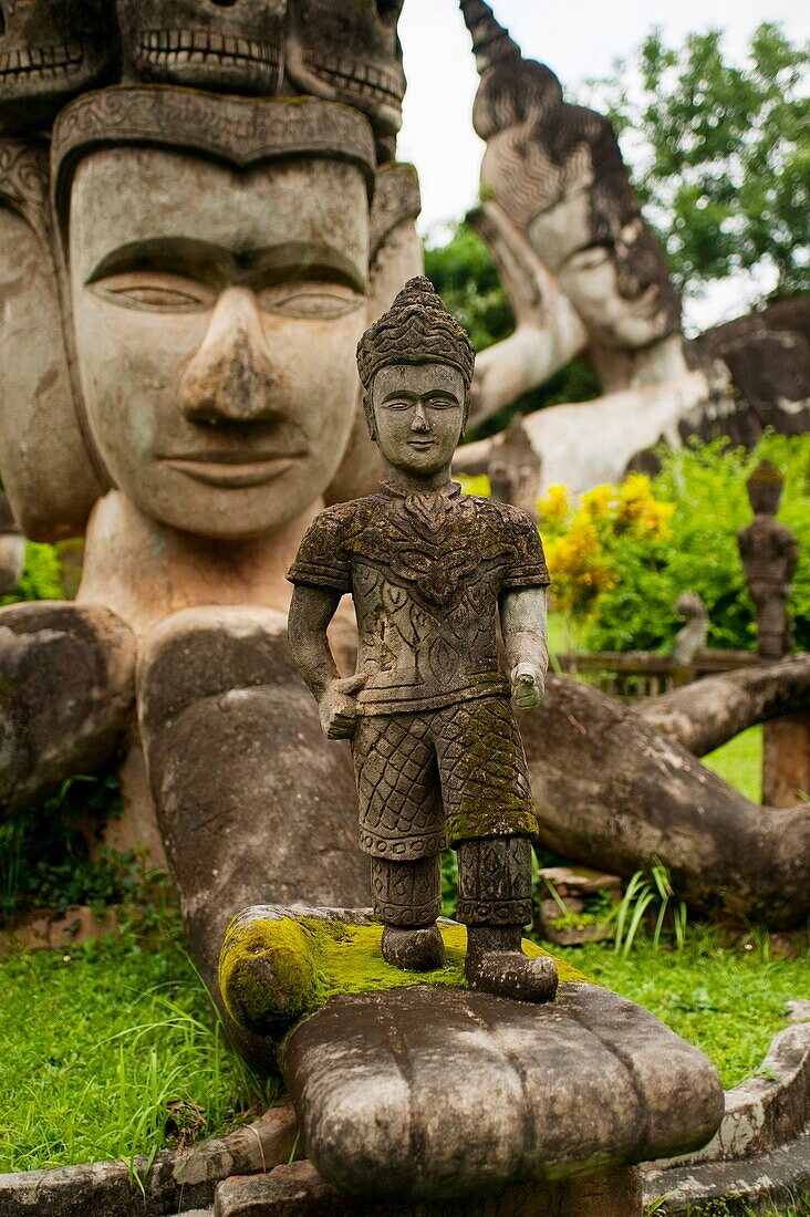 Xieng Khuan Buddha Park, Thadeua village, Vientiane, Laos