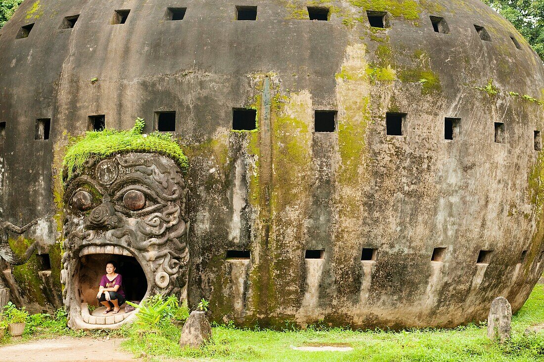 Xieng Khuan Buddha Park, Thadeua village, Vientiane, Laos