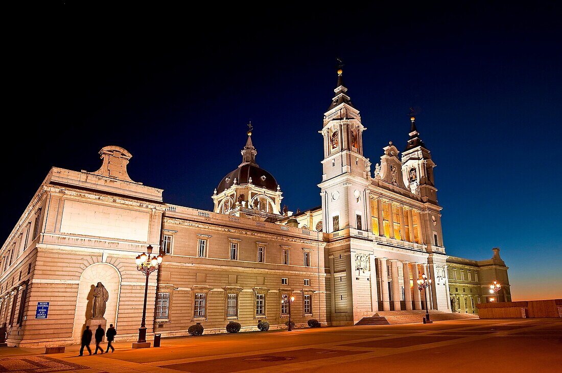 The Almudena Cathedral, Madrid, Spain