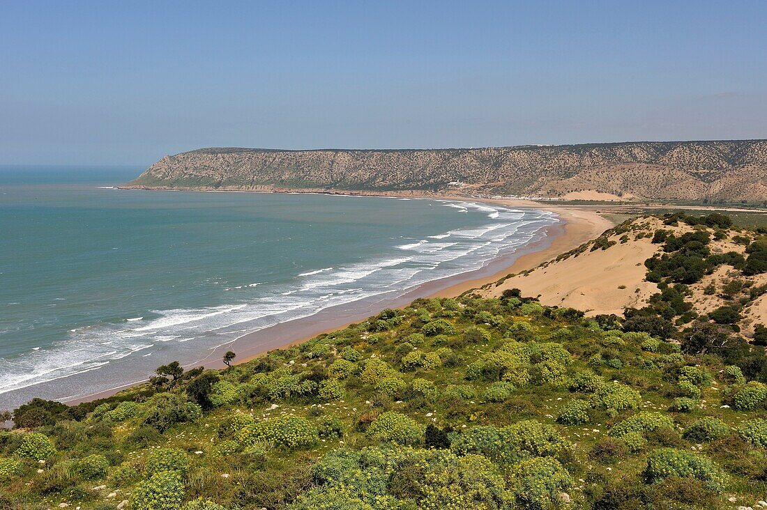 Tafedna Bay, Atlantic coast, Morocco, North Africa