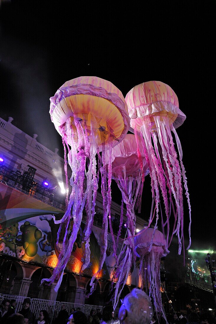 Karneval von Nizza, Nizza, Côte d'Azur, Alpes-Maritimes-Meeresalpen, Frankreich