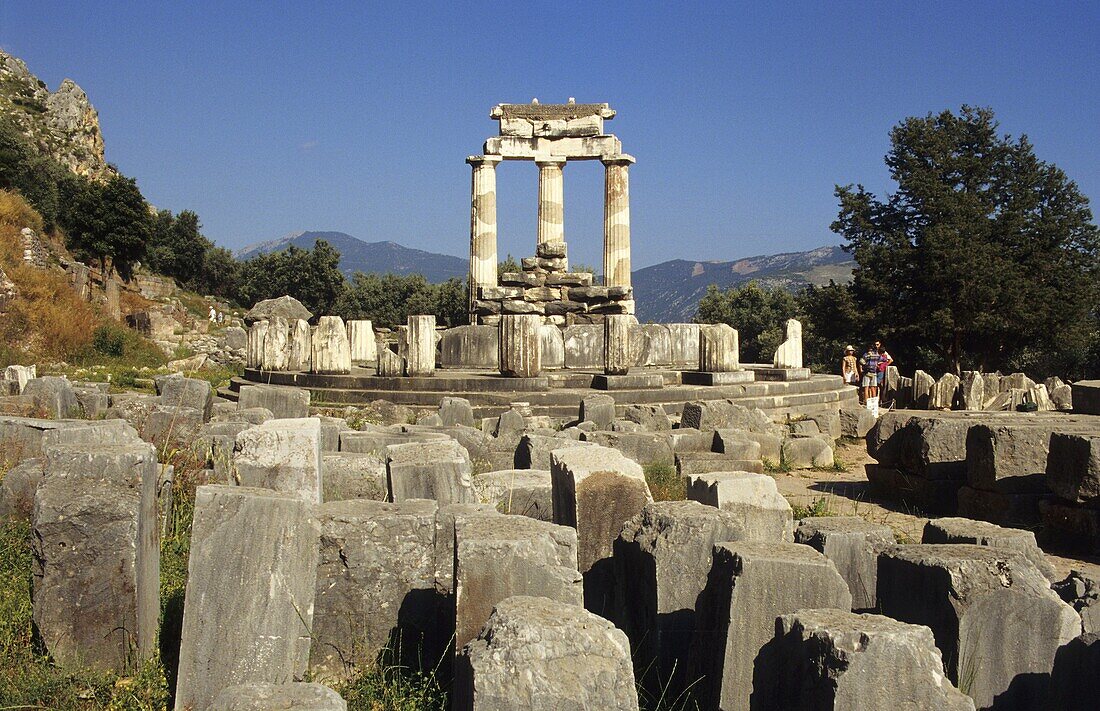 Ruins of Delphi Greece