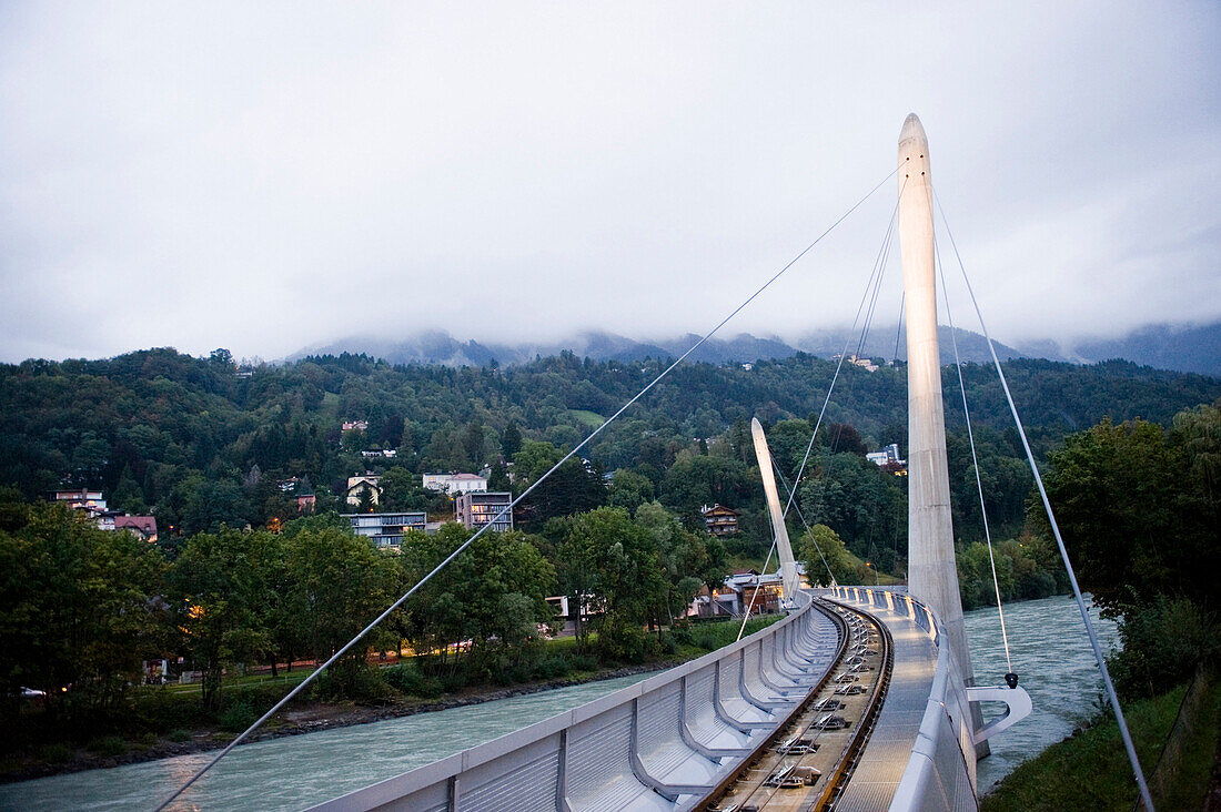 The Bridge of the Hungerburgbahn, Innsbruck, Tirol, Austria