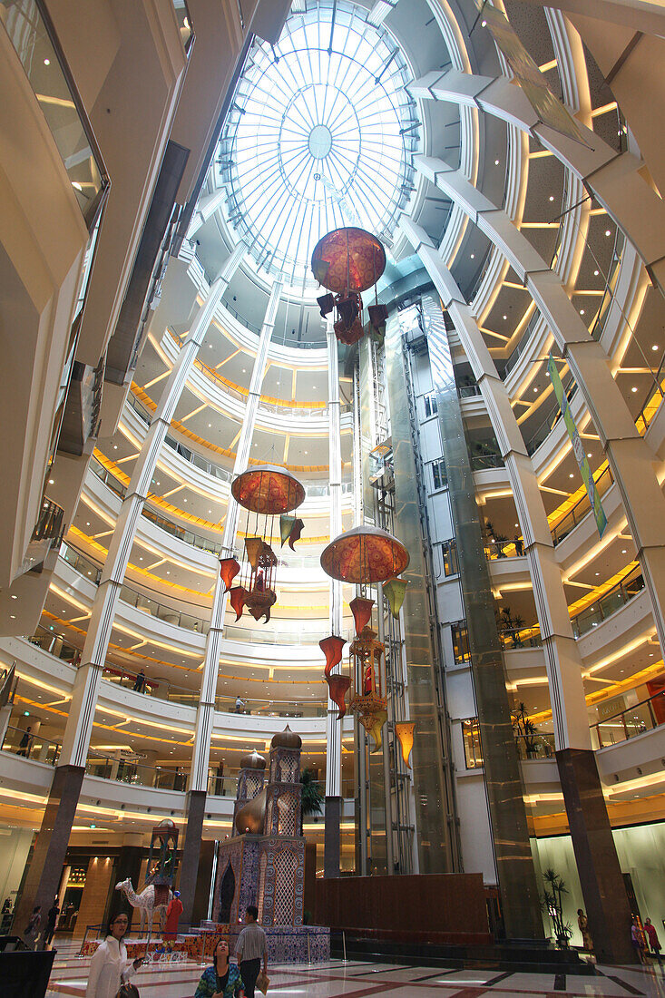 Interior Pacific Place shopping mall, Jakarta, Indonesia, Asia