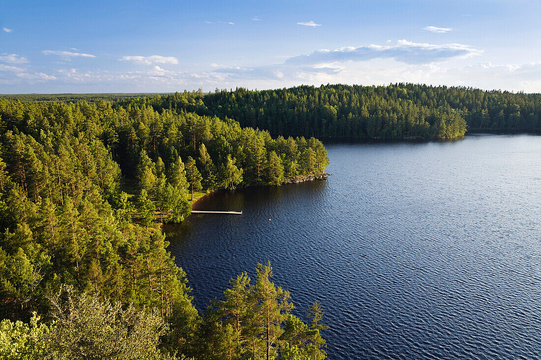 Kleven See, Aboda Klint bei Högsby, Kalmar län, Smaland, Schweden