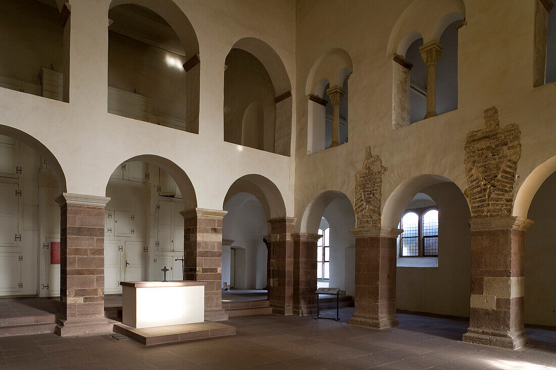 In the Westwerk of Corvey monastery, Höxter, North Rhine-Westphalia , Germany, Europe