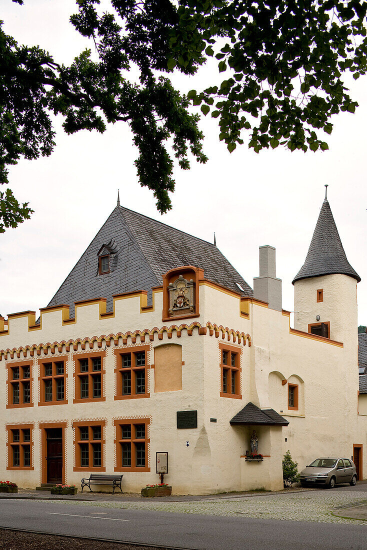 Geburtshaus des Nikolaus von Kues, Bernkastel-Kues, Rheinland-Pfalz, Deutschland, Europa