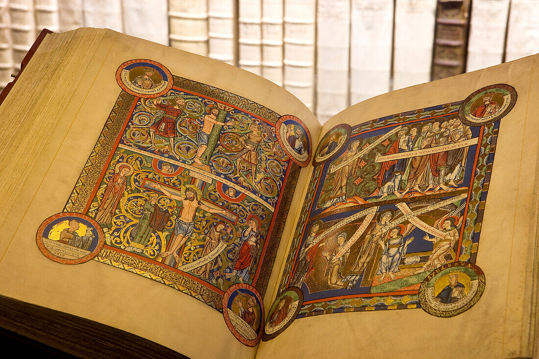 Evangeliar Heinrich des Löwen, Herzog August Bibliothek, Wolfenbüttel, Niedersachsen, Deutschland, Europa