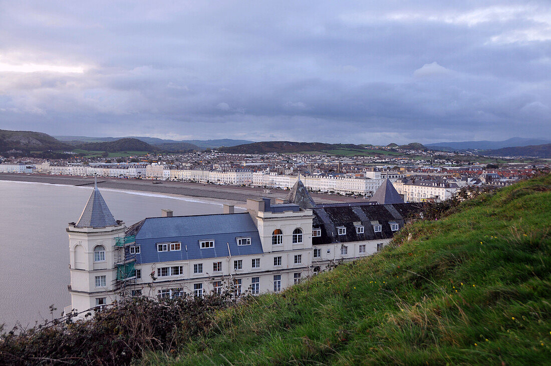 Seaside resort and town of Llandudno bei Conwy, north-Wales, Wales, Great Britain