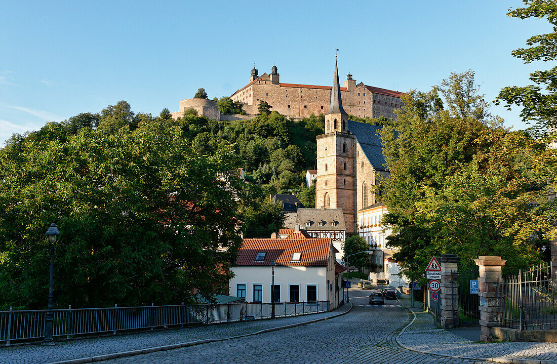 Petrikirche, Plassenburg, Kulmbach, Oberfranken, Franken, Bayern, Deutschland