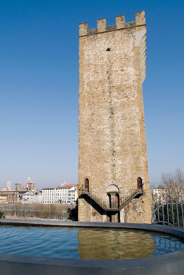 Torre of San Niccolo', Florence Firenze, UNESCO World Heritage Site, Tuscany, Italy, Europe