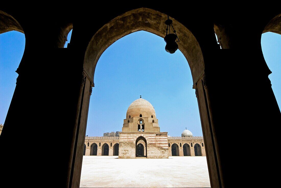 Ahmed Ibn Tulun Mosque, Cairo, Egypt, North Africa, Africa